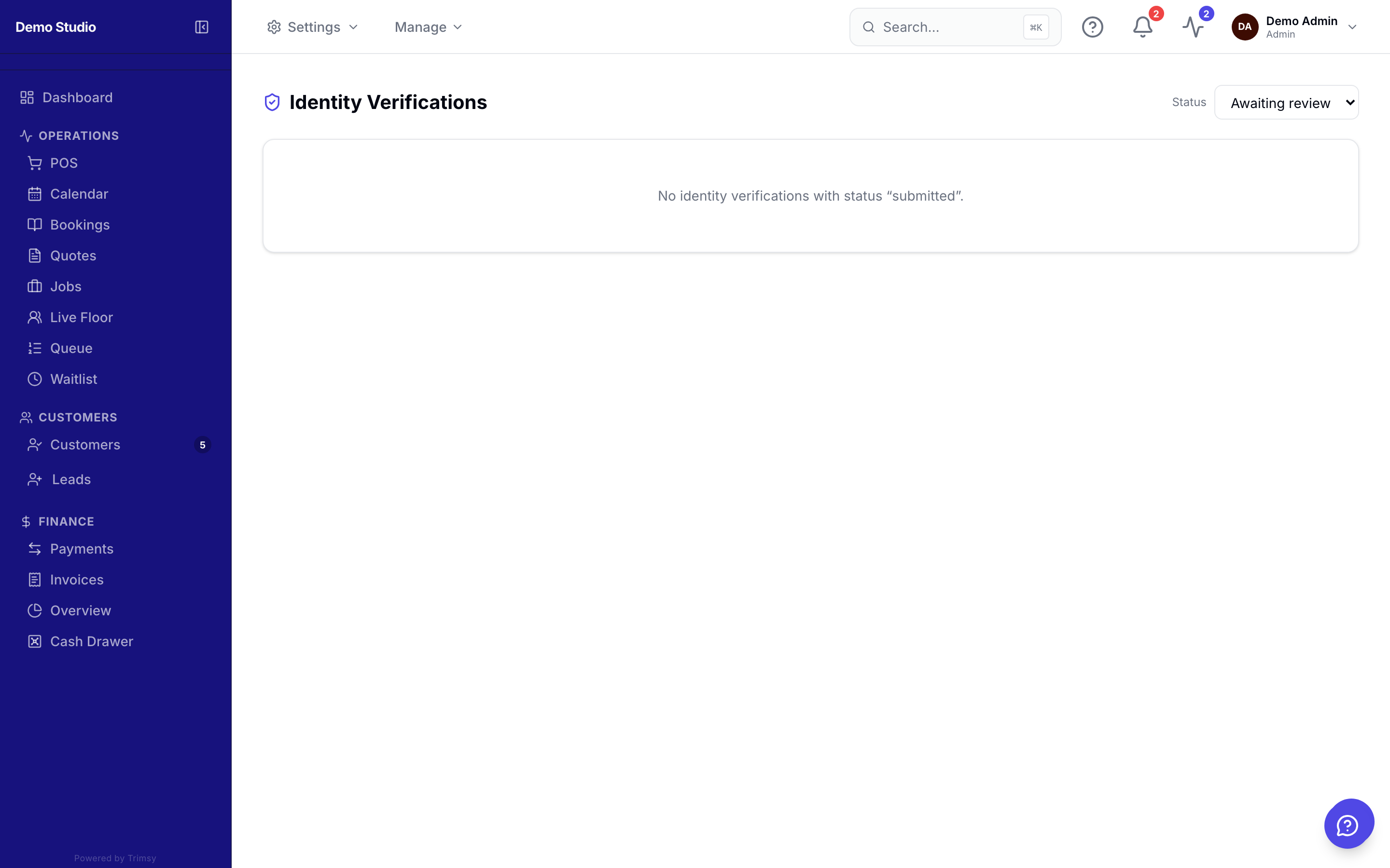 Identity verification