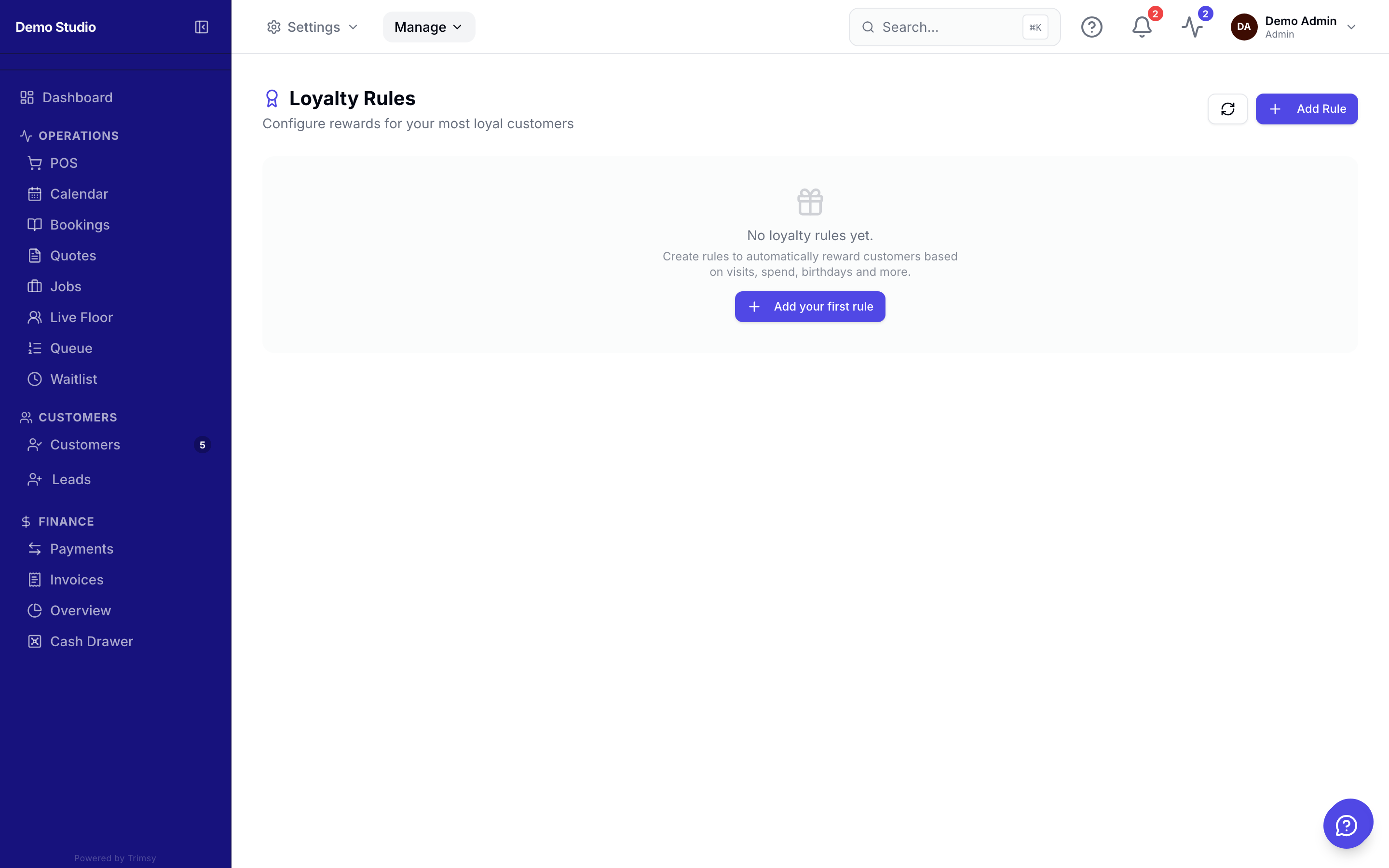 Running a loyalty program