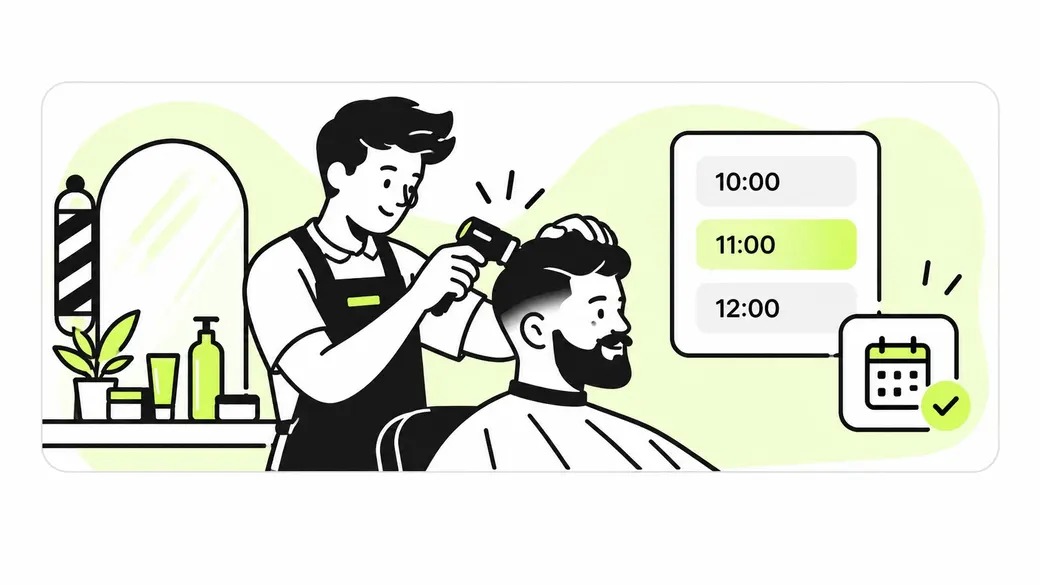 Booking software for barbershops —