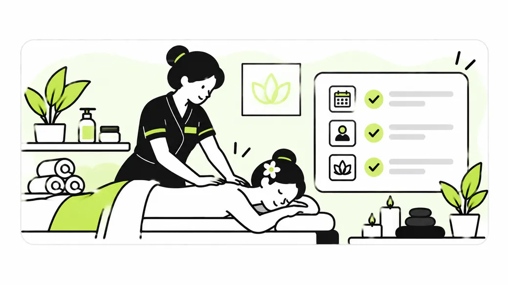 Massage therapy software —