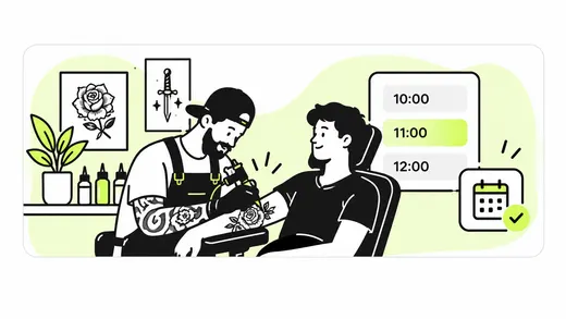 Tattoo Studios running on Trimsy
